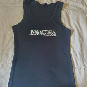 Real Women Have Tattoos Tank Top